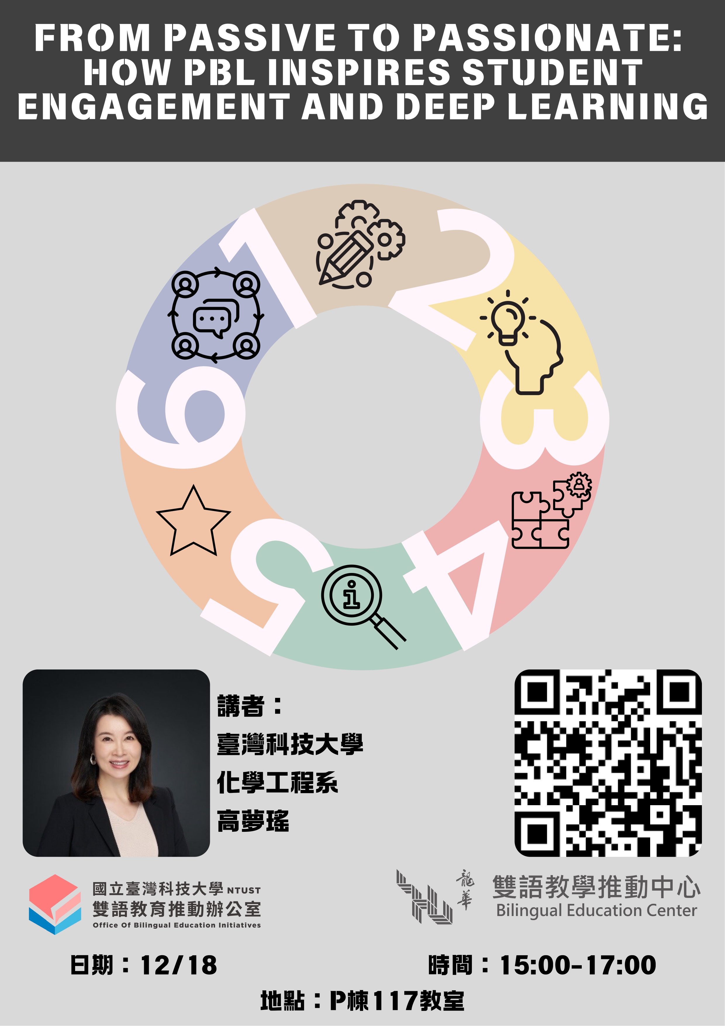 From Passive to Passionate:How PBL Inspires Student Engagement and Deep Learning報名連結