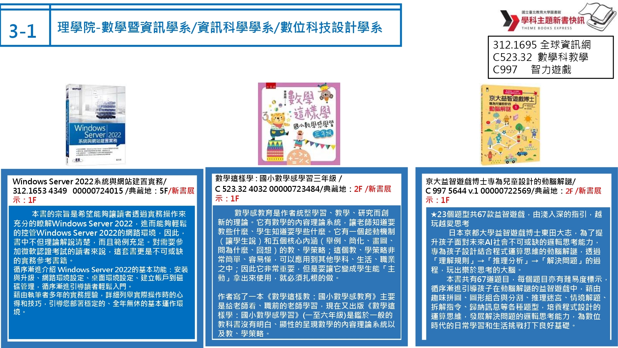數資/資科/數位