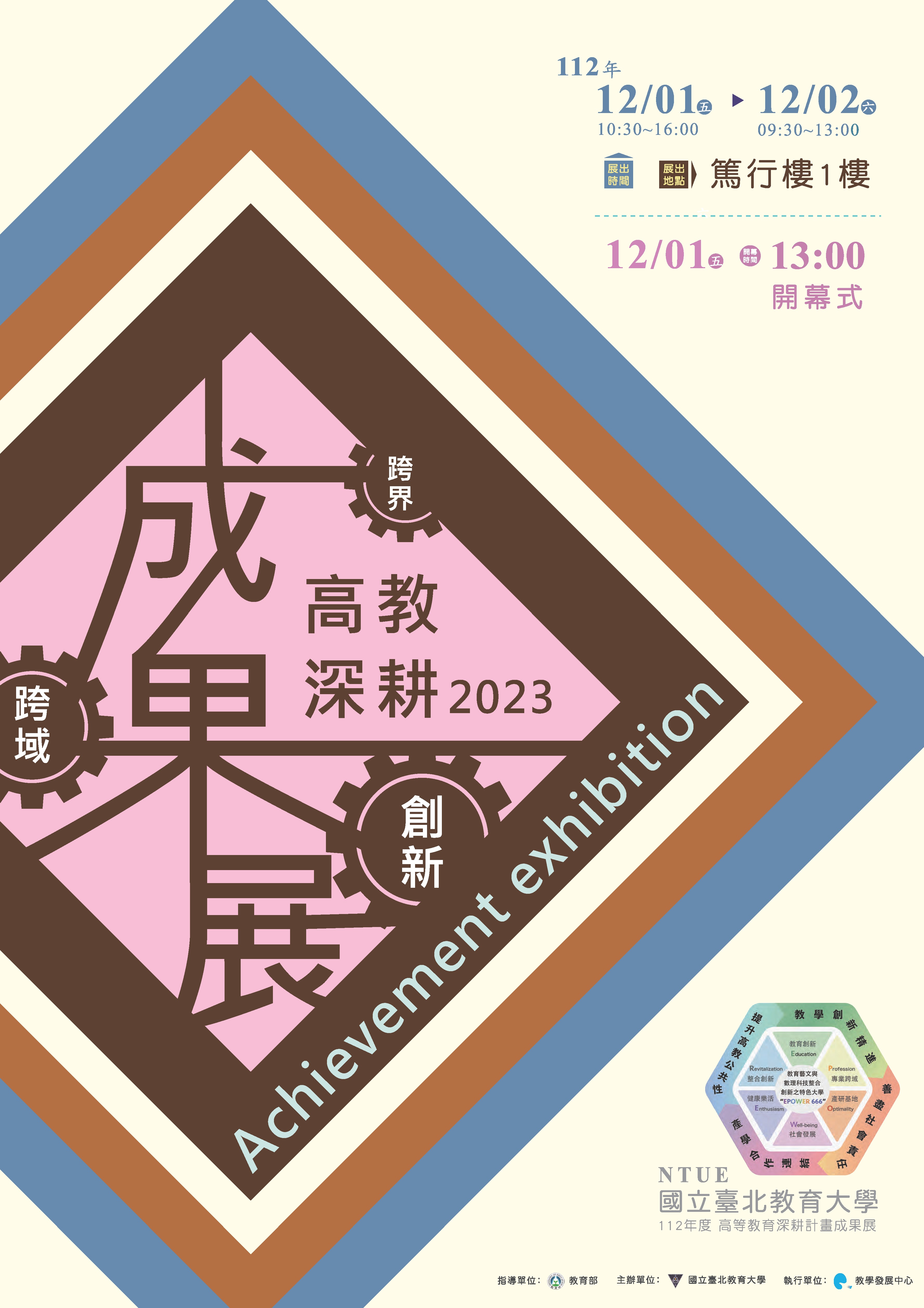 成果展海報