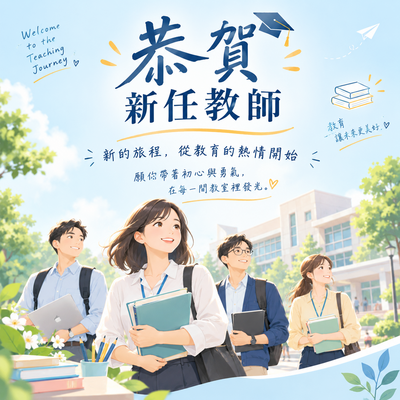 恭賀海報