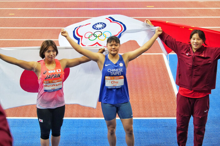 2026U23田徑錦標賽_朱品薰(中)標槍奪金_田協提供